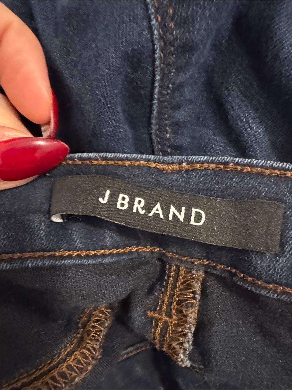 J Brand Dark Blue Slim Jeans - Picture 4 of 6
